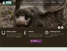 Tablet Screenshot of deencityfarm.co.uk